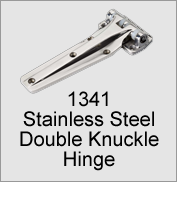 1341 Stainless Steel Double Knuckle Hinge