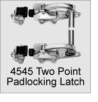 4545 Two Point Padlocking Latch