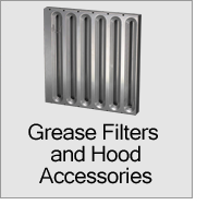 Grease Filters and Hood Accessories Menu