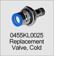 0455KL0025 Faucet Replacement Valve, Cold