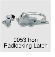 0053 Iron Padlocking Latch