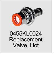 0455KL0024 Faucet Replacement Valve, Hot