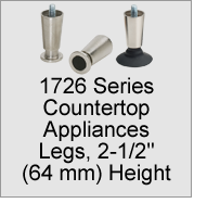 1726 2-1/2" (64mm) Appliance Legs
