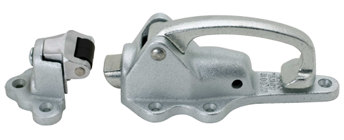 SAFETY LATCHES, W38 SERIES CHROME FINISH, WALK-IN LATCH & STRIKE . W38