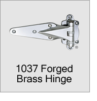 1037 Forged Brass Hinge